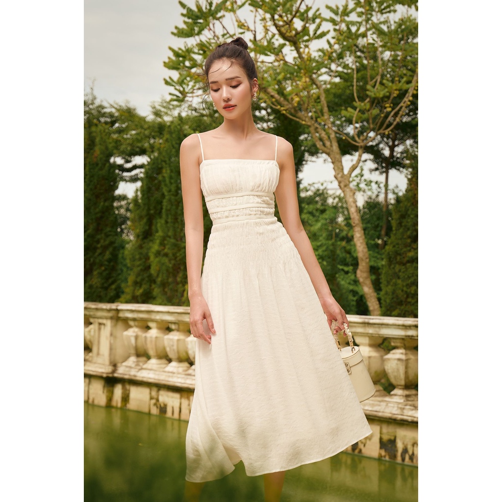 OLV - Đầm Alia Ruched Maxi