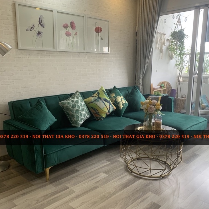 {sofa giường} Sofa góc chữ L - SANG TRỌNG