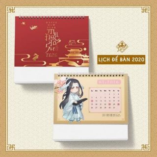 Lịch để bàn 2020 Ma đạo tổ sư collector