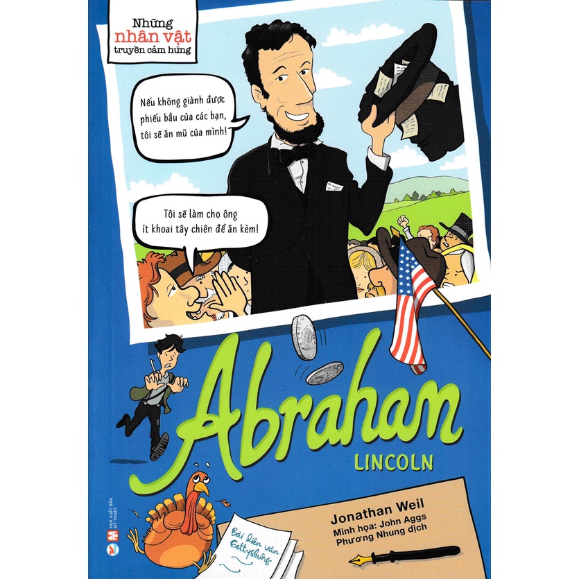 Sách - Những Nhân Vật Truyền Cảm Hứng - Abraham Lincoln - TV