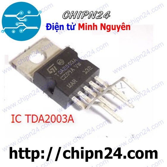 [2 CON] IC TDA2003 TO-220 (TDA2003A 2003)