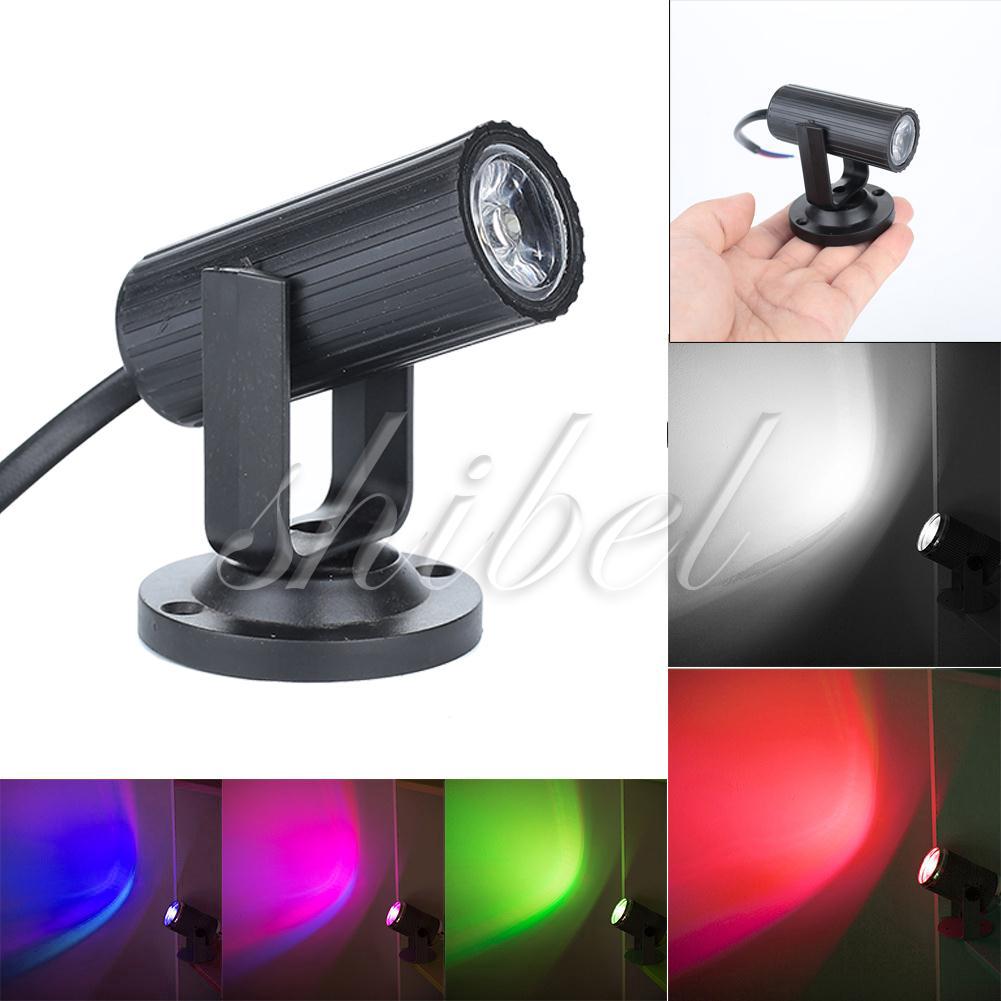 Đèn Led sân khấu mini 1W nhiều màu tùy chọn
