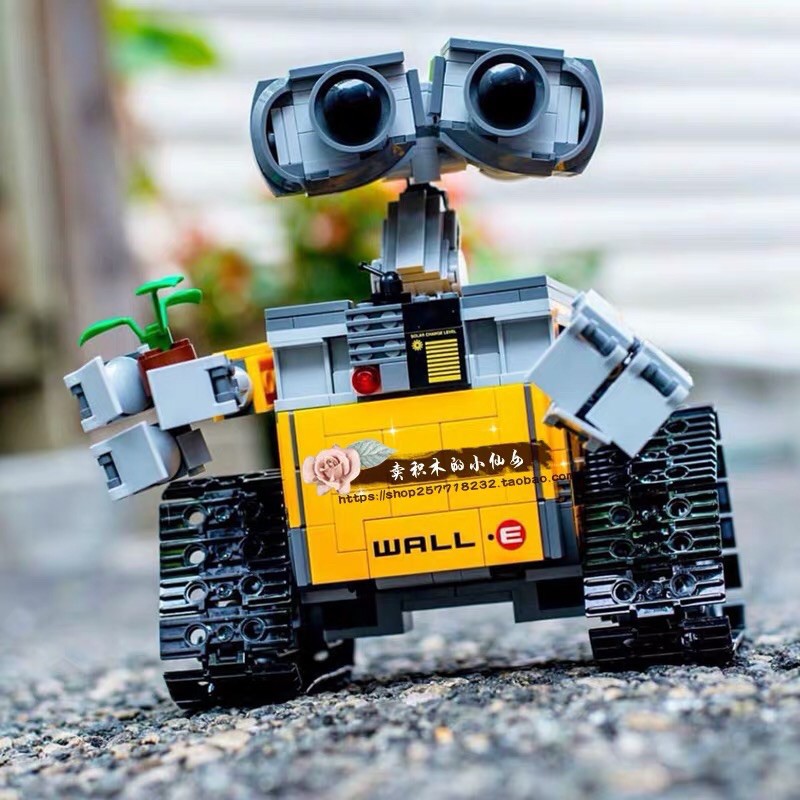 Đồ chơi lego Robot WALL E lắp ráp mô hình người máy và xe quà tặng bé trai bé gái mẫu Lego NBlue