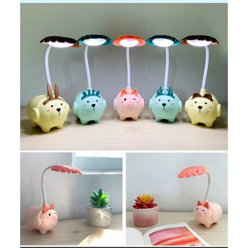 Đèn học để bàn , đèn hình thú cực sáng và sang trọng ( giao ngẫu nhiên)