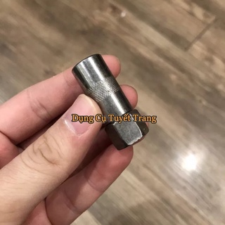 Đầu bơm mỡ bò đầu bằng, vú mỡ đầu bằng