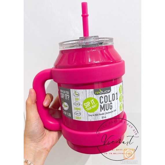 ❄️ LY GIỮ NHIỆT REDUCE 1.5 LÍT CHÍNH HÃNG MỸ, GIỮ LẠNH 36 GIỜ ❄️
