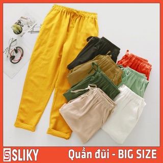 Quần baggy đũi cạp chun