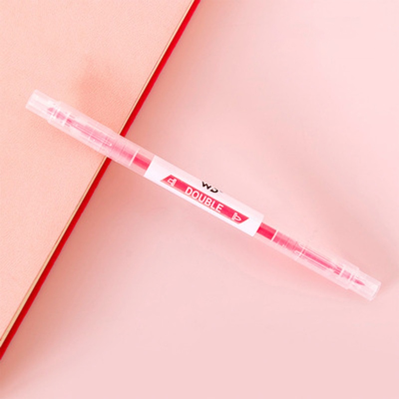 Bút Đánh Dấu Hai Đầu 9 Màu Huỳnh Quang