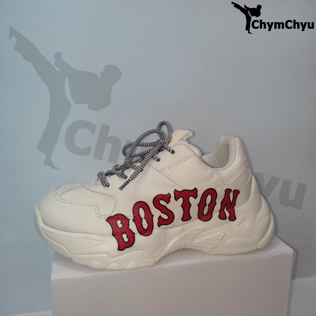 Giày MLB NY Nam Nữ, Giày Sneaker Boston Hàng Đẹp Full Box Tặng Kèm Phụ Kiện