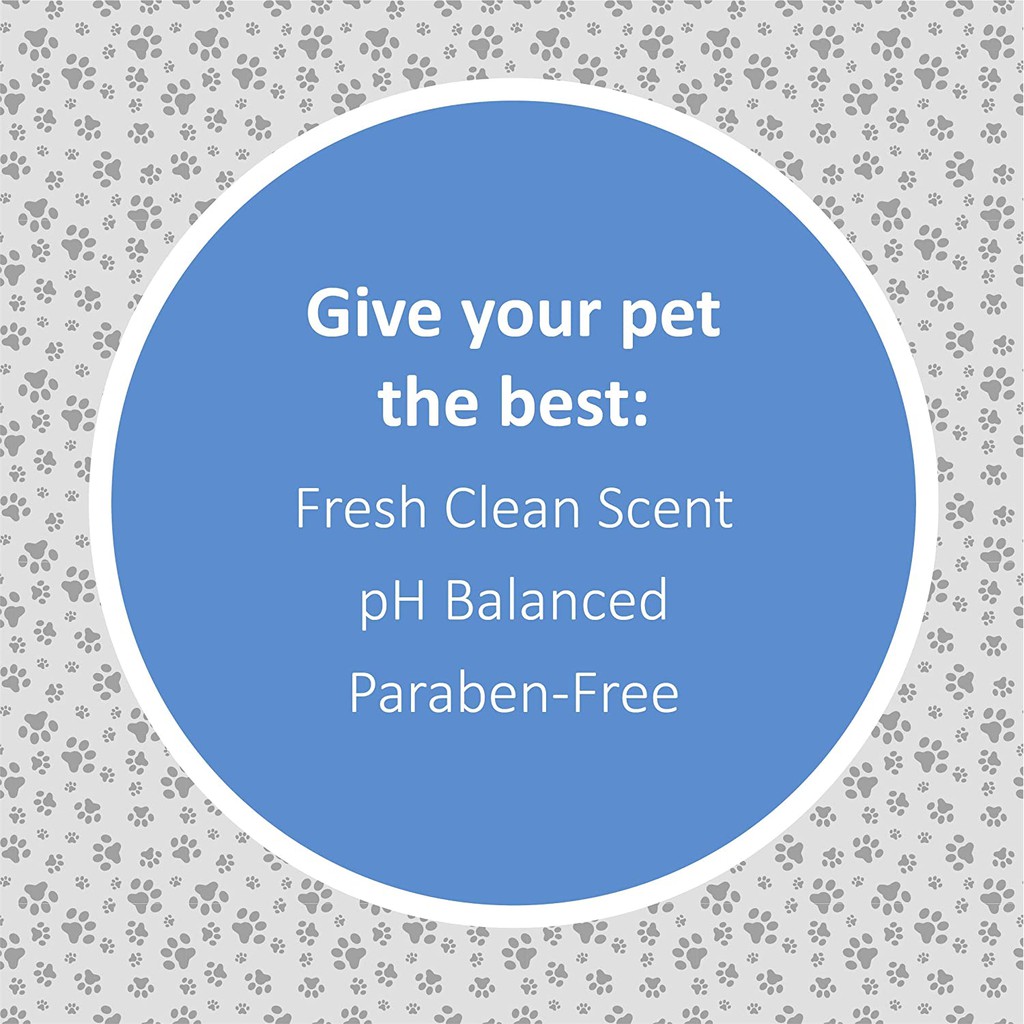 Dầu Tắm Ngăn Ngừa Ve Và Bọ Chét Cho Chó Mèo Veterinary Formula Clinical Care Flea and Tick Shampoo SUPERPETS VIỆT NAM