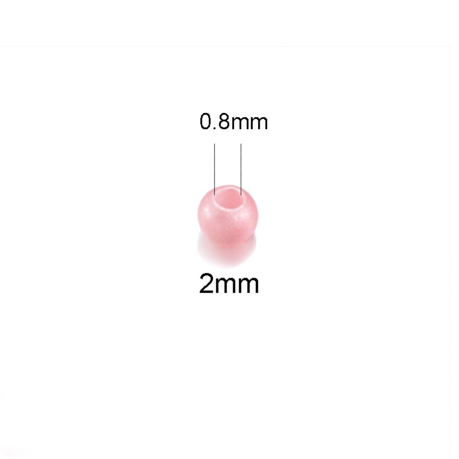 Set 18000 hạt thủy tinh czech rời hình tròn nhỏ dùng làm trang sức DIY 2mm | BigBuy360 - bigbuy360.vn