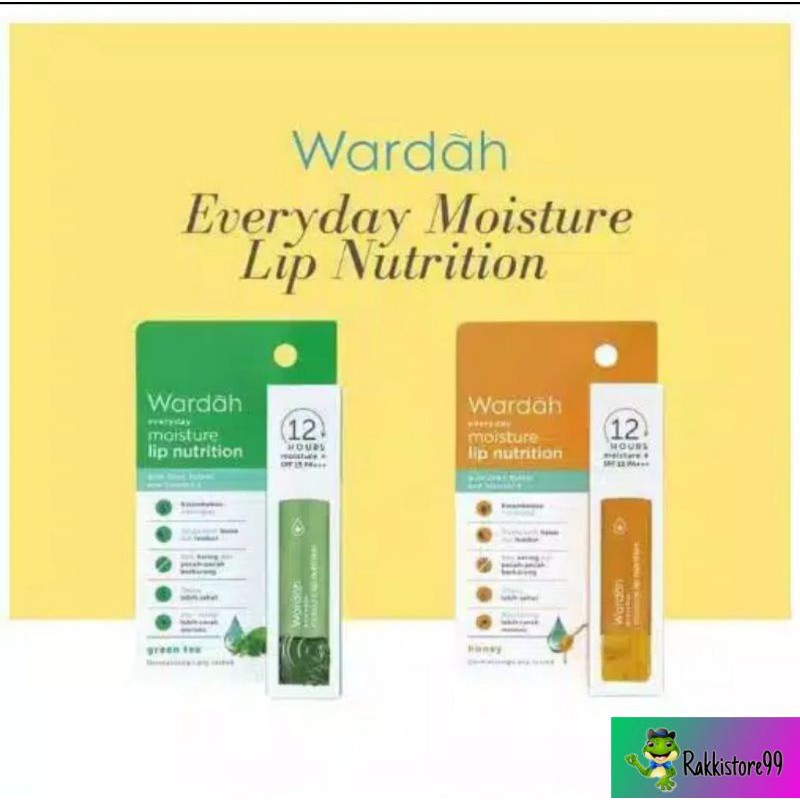 (hàng Mới Về) Son Dưỡng Môi Wardah Everyday 4g (100% Chính Hãng