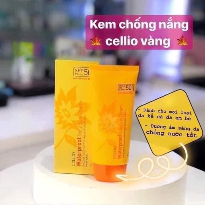 Kem Chống Nắng CELLIO SPF 50PA+++