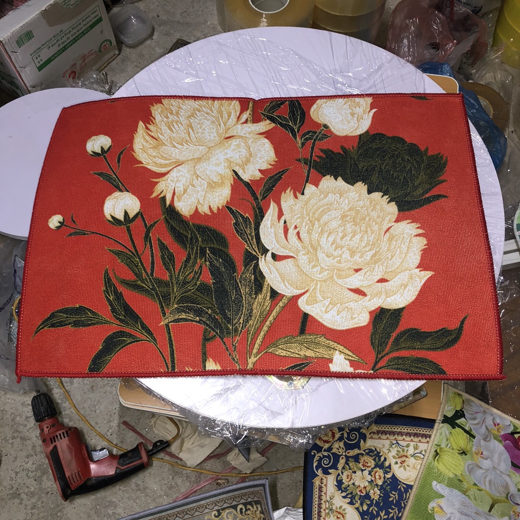 Thảm lau chân bali chống trơn 1 Tấm 40x60cm