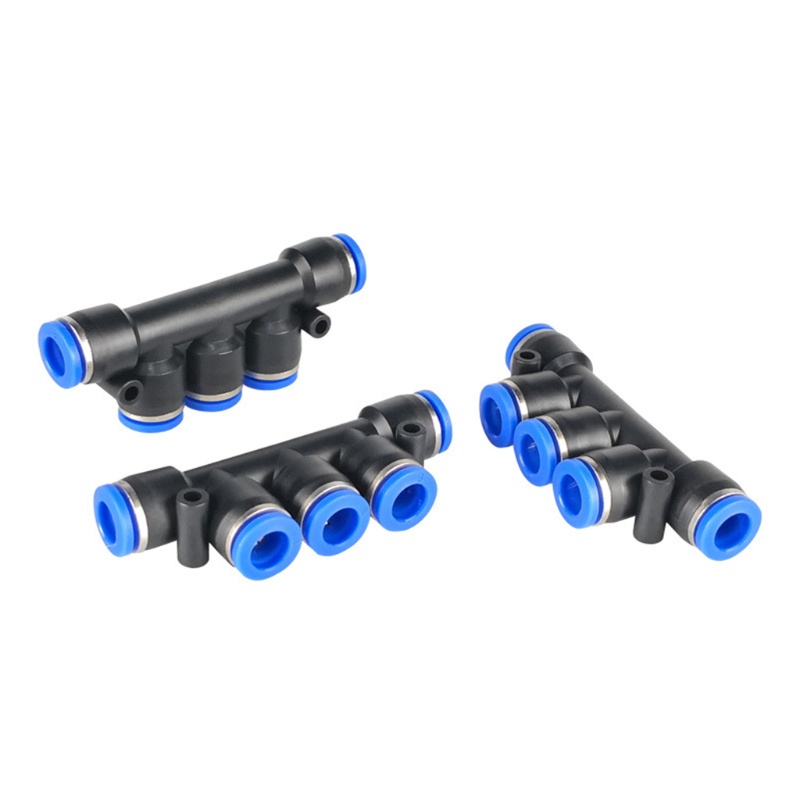 Đầu Nối Ống Khí Nén 4-12mm OD