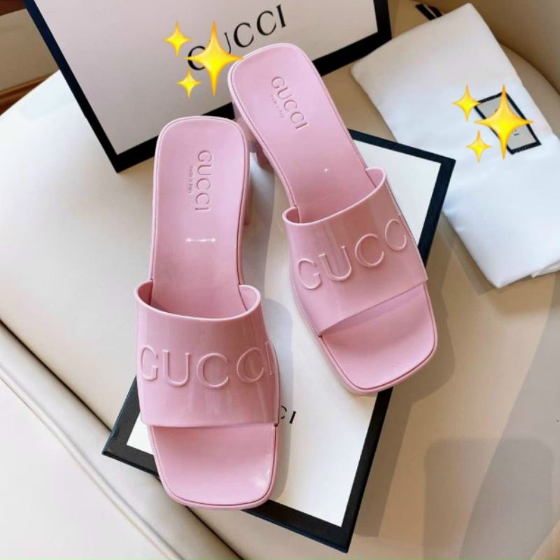 Dép cao gót nữ GC fullbox kèm video thật