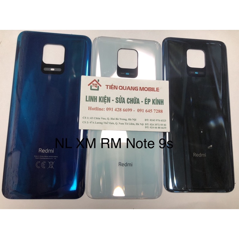 Nắp lưng Xiaomi Redmi note9S/Note 9 Pro