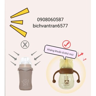 Combo bình gấu + núm