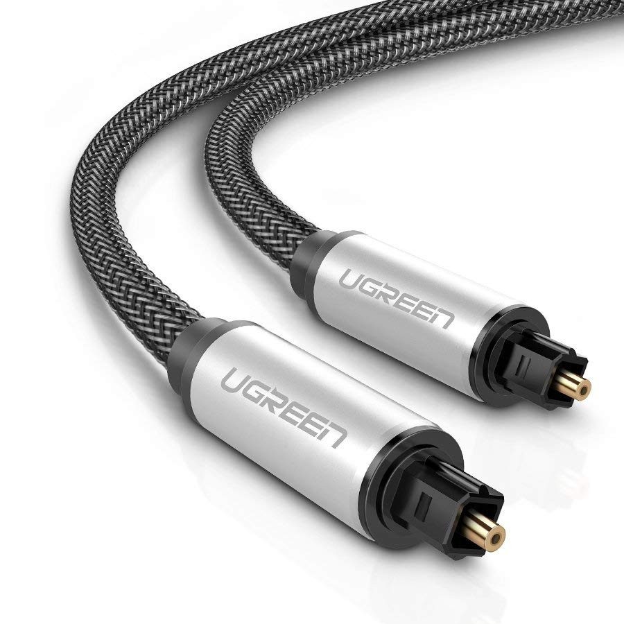 Cáp Quang Audio Toslink Optical Dài 1M/3M  Vỏ Nhôm -  Chính Hãng Ugreen 10539/10541