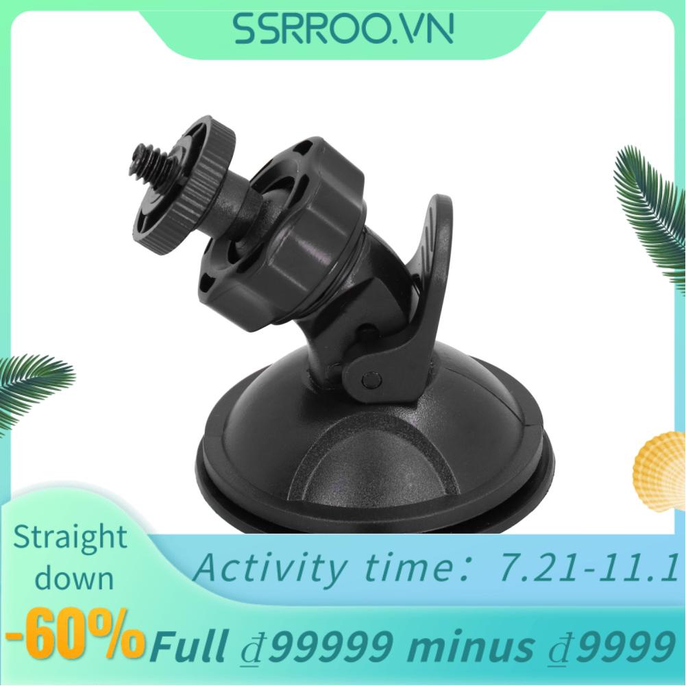 Giá đỡ máy ảnh có giác hút 1/4 inch màu đen gắn kính chắn gió xe hơi cho DV GPS | BigBuy360 - bigbuy360.vn