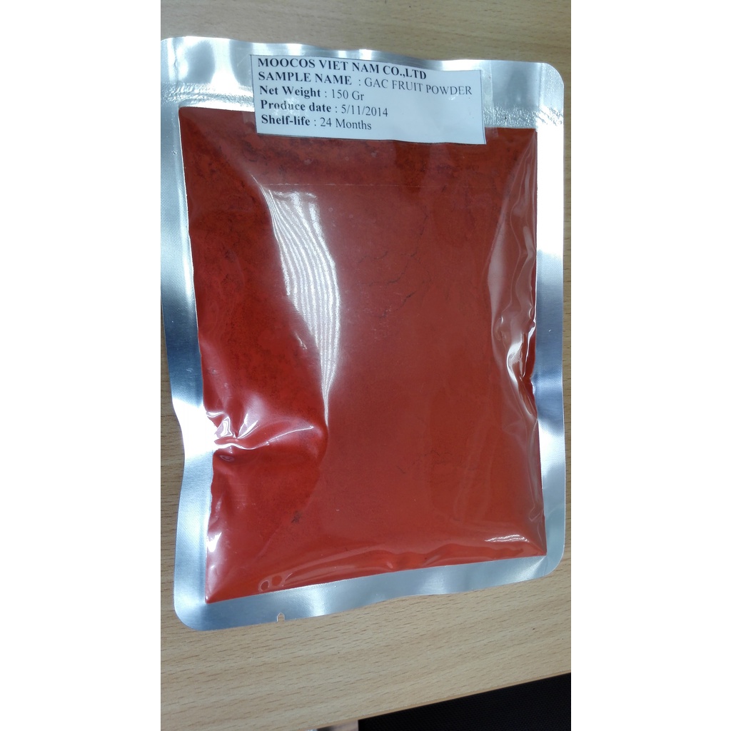 Bột Tạo Màu Nấu Xôi Làm Bánh: bột Gấc sấy phun nguyên chất