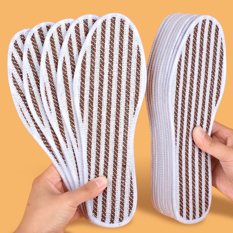 Lót giày thể thao vải thoáng khí êm chân siêu nhẹ, chống mùi hôi chân và hương thơm