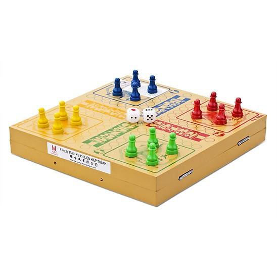 Bộ cờ cá ngựa bàn nhựa 44x44 cm