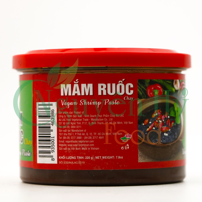 Mắm Ruốc Chay Âu Lạc - 220g