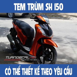Tem Trùm SH Candy Cam đẹp - Đổi màu theo yêu cầu