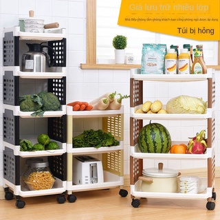 PKệ để đồ trong nhà bếp nhiều lớp từ sàn đến trần phòng tắm mới Giá khách