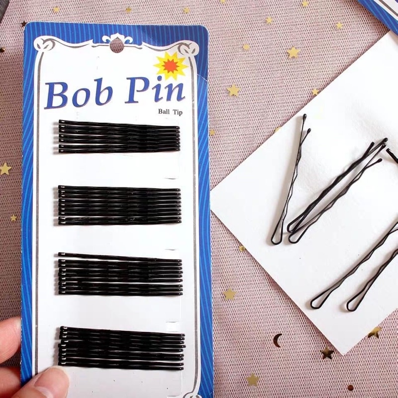 Set kẹp tăm đen tạo kiểu tóc