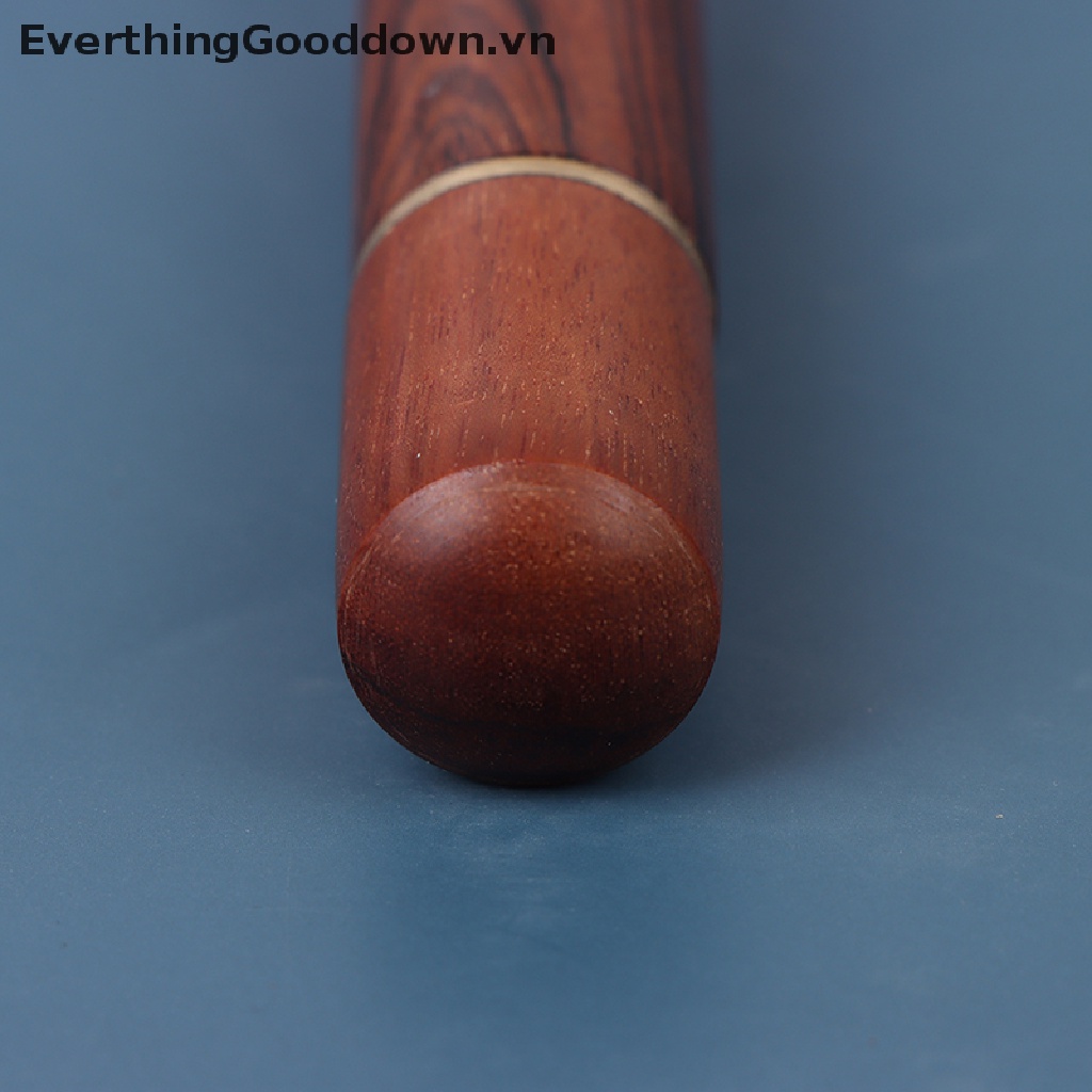 Everthinggooddown 1 Hộp Đựng Tăm Xỉa Răng Bằng Gỗ Mun Mini Handmade Làm Quà Tặng