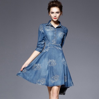Đầm jean phong cách DX252