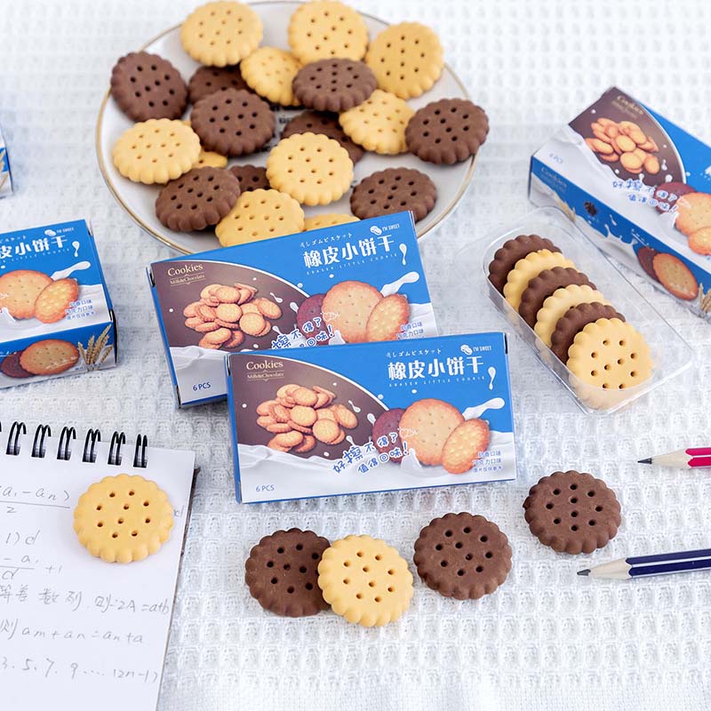Cục Tẩy Hình Bánh Quy Dễ Thương Dành Cho Học Sinh