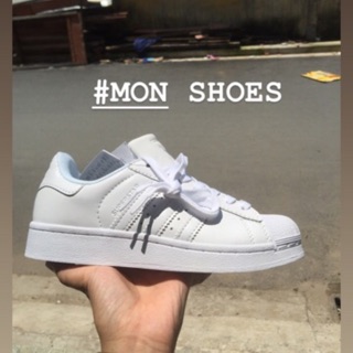Adidas superstar all white
