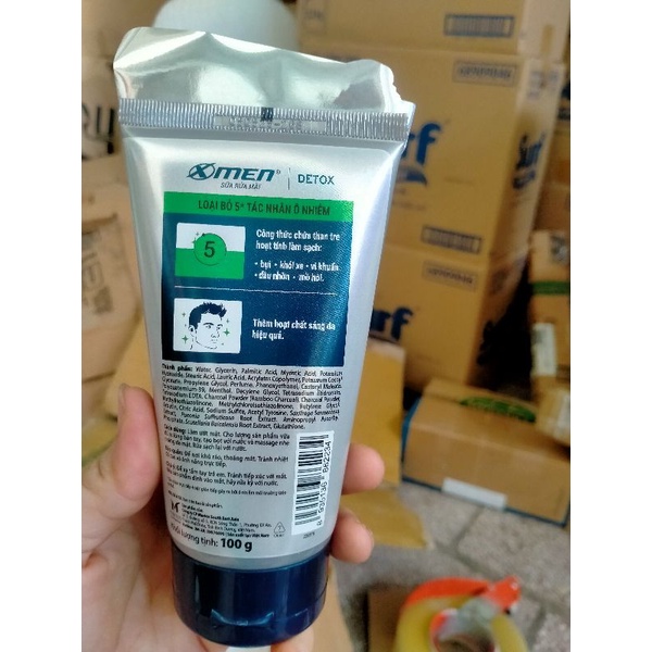 Sữa rửa mặt ngừa mụn sáng da xmen - go tuýp 100g