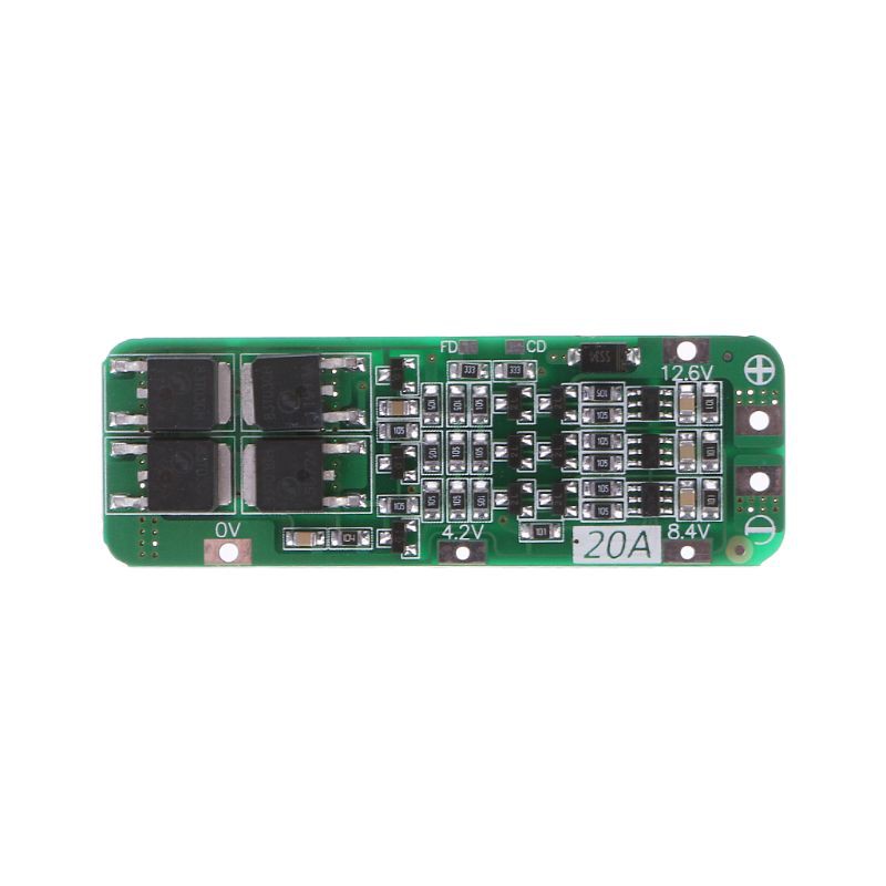 Mạch bảo vệ pin sạc PCB BMS pin Li-ion 18650 3S 20A 12.6V