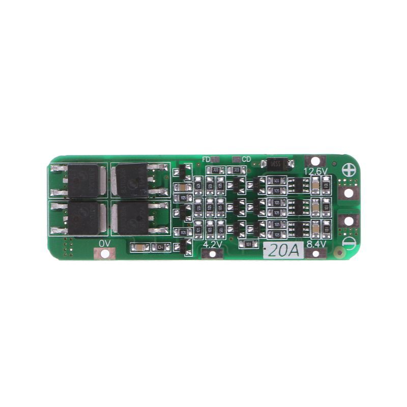 Bảng Mạch Sạc 12.6vmod 3s 20a Li-Ion Lithium 18650 Pcb Bms