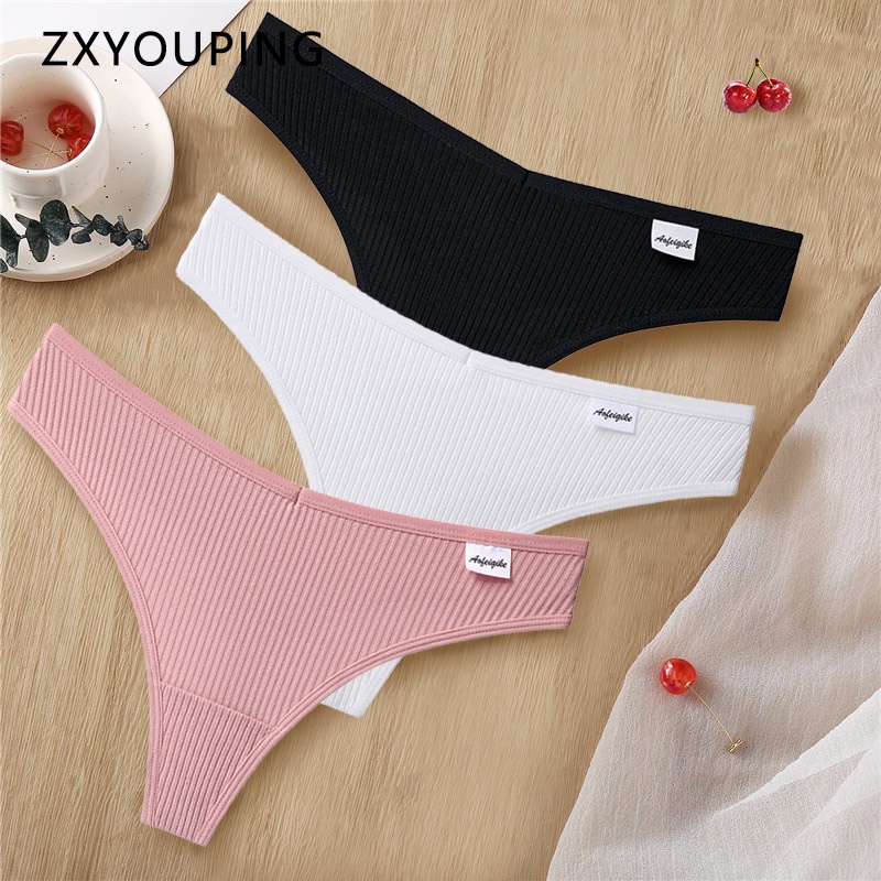 Set 4 Quần Lót Cotton 8 Màu Sắc Đa Dạng Cho Nữ