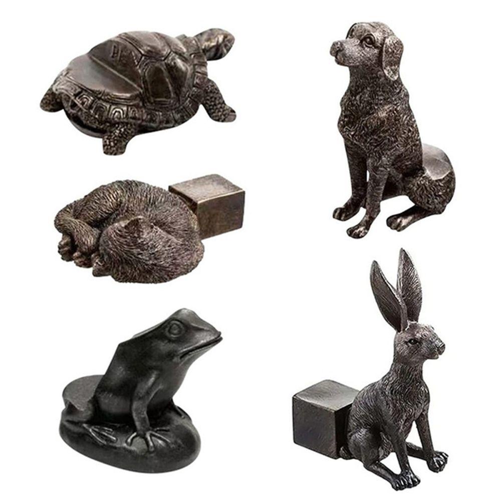 LAKAMIER Bộ 3 Chân Đứng Để Chậu Cây Bonsai Hình Động Vật