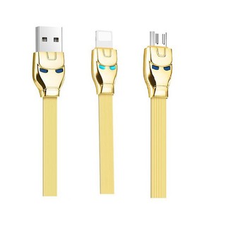 HOCO - Dây Cáp Sạc - U14 2 in 1 - Cổng Apple Lightning - Cổng Micro  (BH 12T)