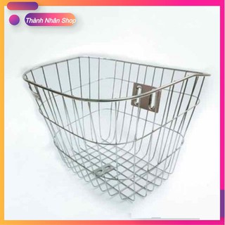 Rổ xe đạp inox