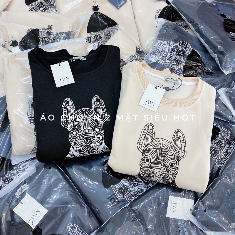 Áo Nỉ Hình Cún Siêu Đẹp Áo Nỉ Thụng Hot | BigBuy360 - bigbuy360.vn