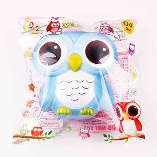 z[Chính hãng Sunny Squishy] Squishy - Cú mèo mắt to (15x13x6cm)t