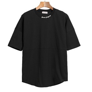 Áo Thun Cotton Tay Ngắn In Chữ Palm Angel Thời Trang Cho Nam Nữ