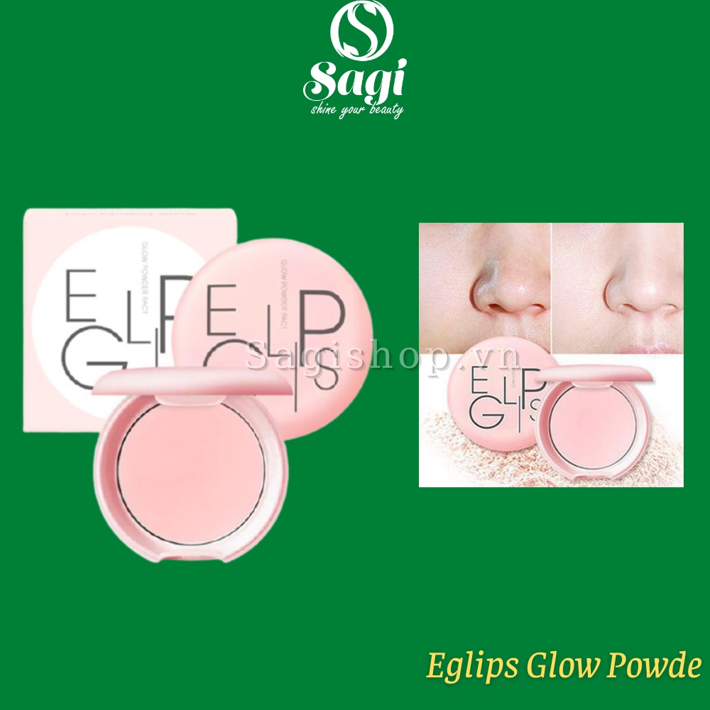 Phấn Phủ Sáng Da Eglips Glow Powde - Vỏ Hồng