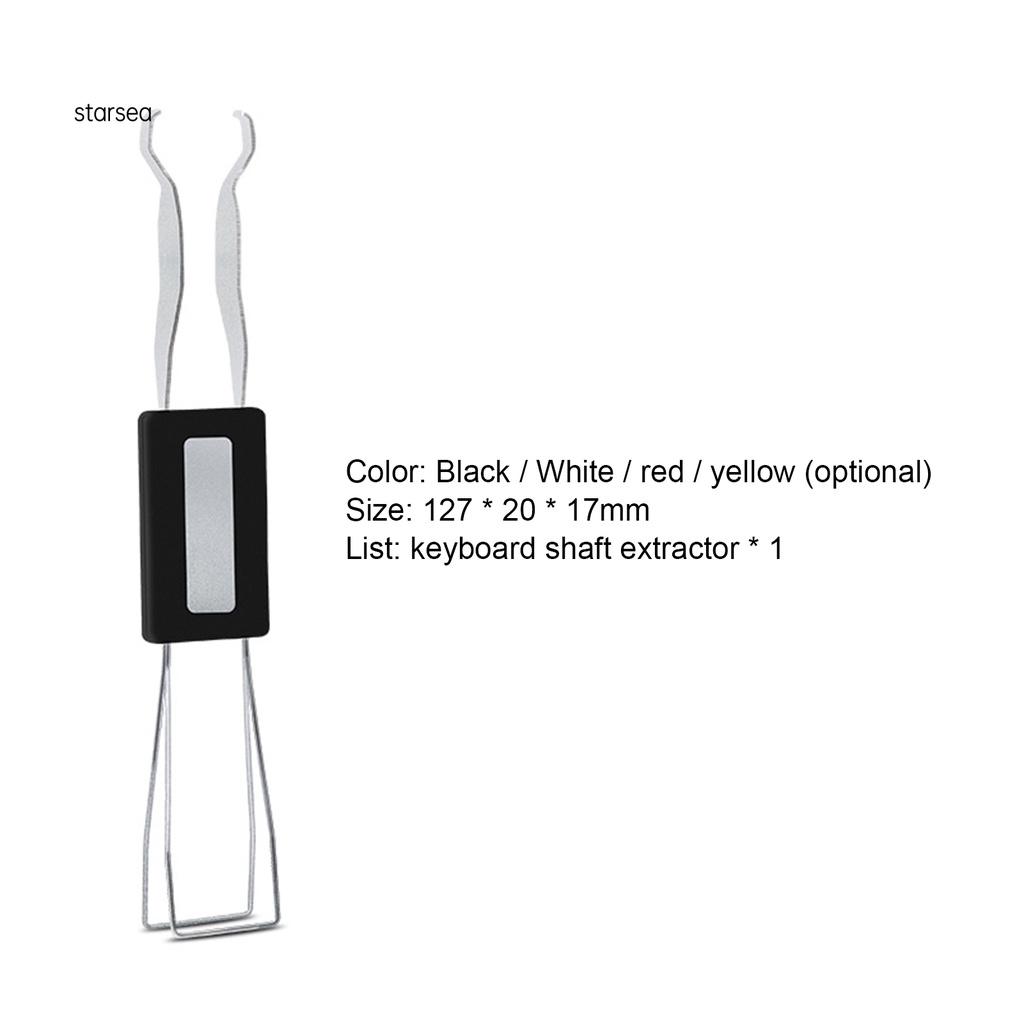 Dụng Cụ Tháo Nút Bàn Phím Cơ Bằng Dây Kim Loại 4 Màu Tùy Chọn Tiết Kiệm Sức Lao Động