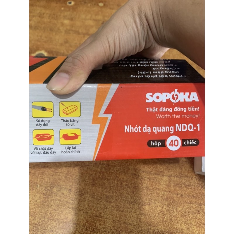 Công tắc nhót dạ quang NDQ1 SOPOKA hàng chính hãng
