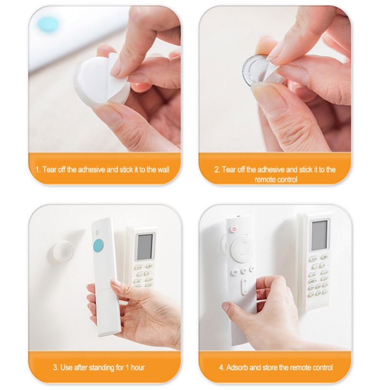 1 Bộ Giá Đỡ Nam Châm Hít Tường Chống Mất Cho Tủ Lạnh Điều Khiển Từ Xa