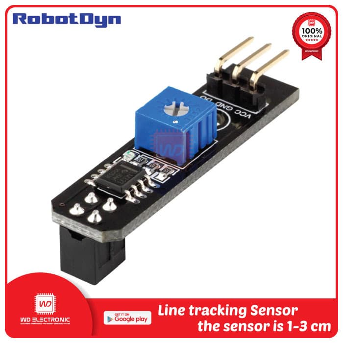 Bộ Cảm Biến Đường Ray Kỹ Thuật Số Robotdyn